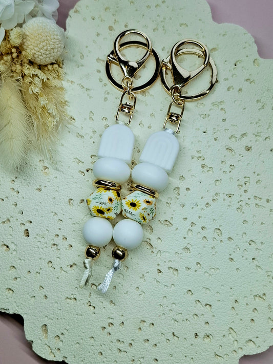 White Arch Keychain