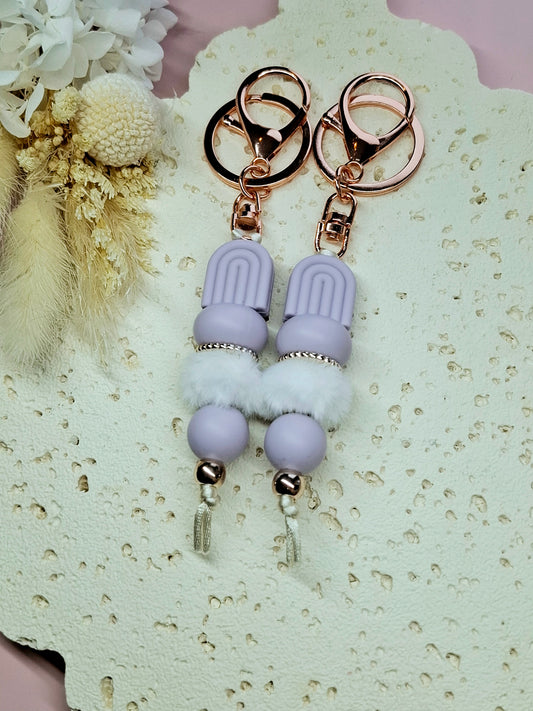 Lilac Arch Keychain