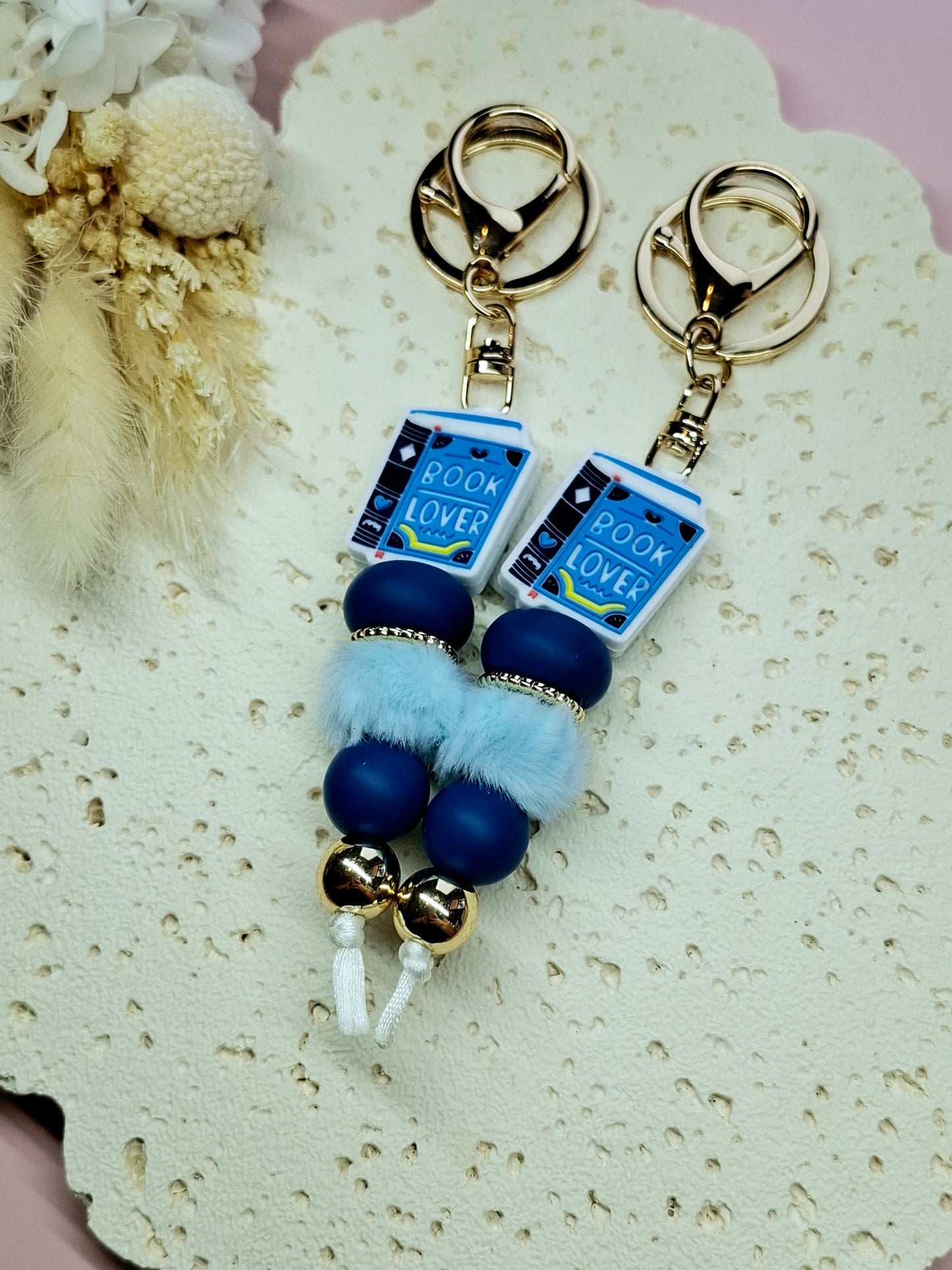 Book Lover Keychain