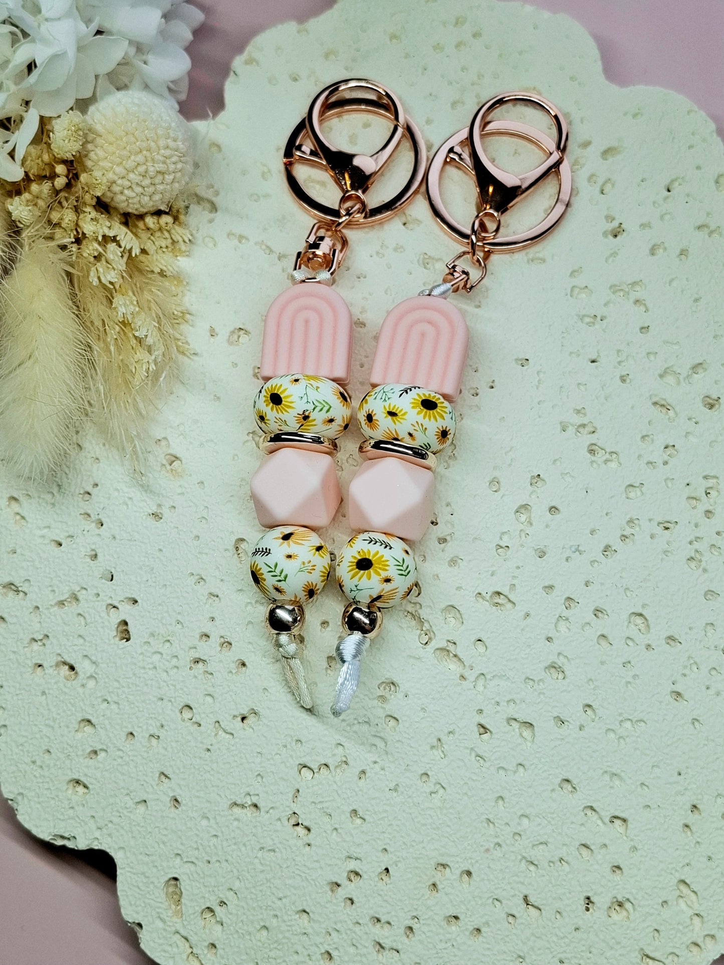 Baby Pink Arch Keychain