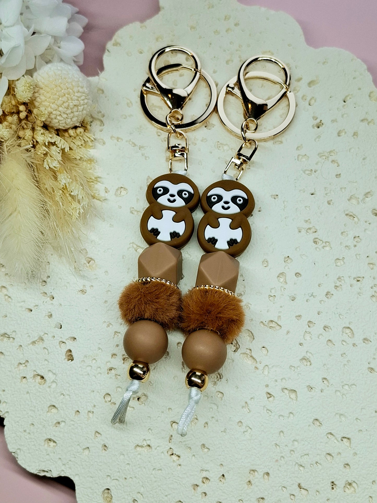 Sloth Keychain